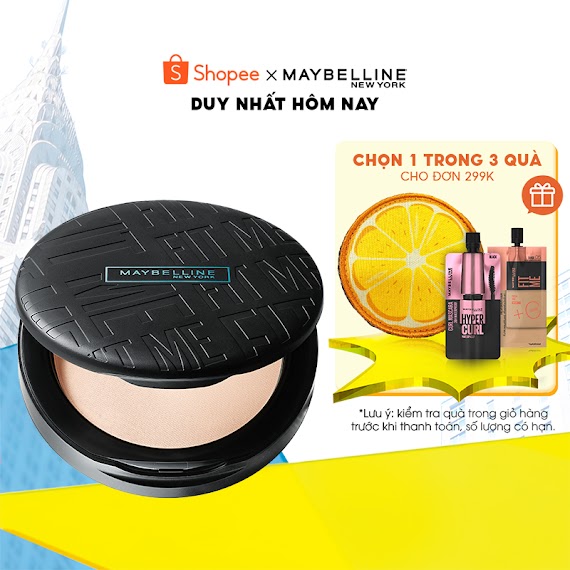 Phấn Nền Kiềm Dầu Chống Nắng 16H Spf32 Mịn Lì Fit Me Maybelline New York Compact 6G