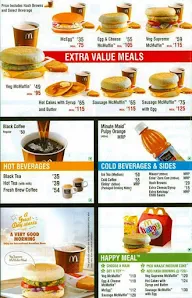 McDonald's menu 4