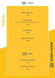 Burger Division menu 2