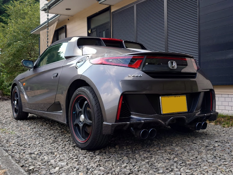 S660のお盆休み・パーツ売ります・無限ハードトップ・S660 JW5・夏っぽい写真展に関するカスタム事例の投稿画像2枚目