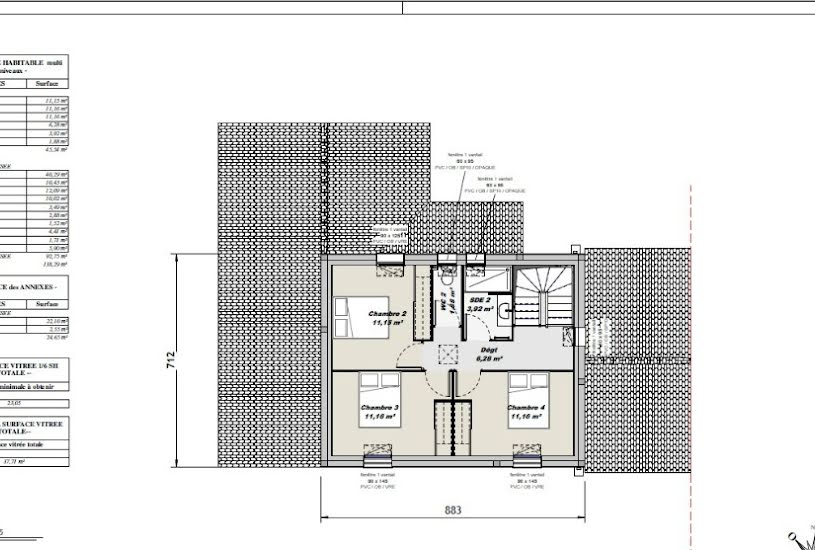  Vente Terrain + Maison - Terrain : 1 502m² - Maison : 130m² à Breuillet (17920) 