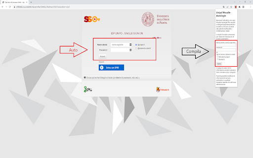Unipd Moodle Autologin