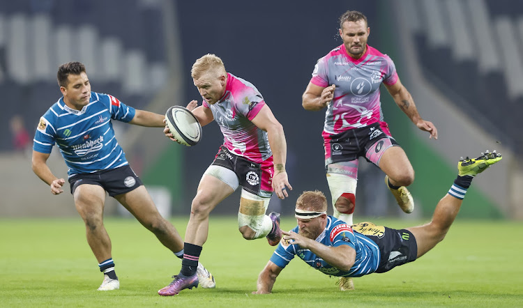 Tinus De Beer of the Pumas during the Carling Currie Cup match between against Griquas at Mbombela Stadium on June 10, in Nelspruit.