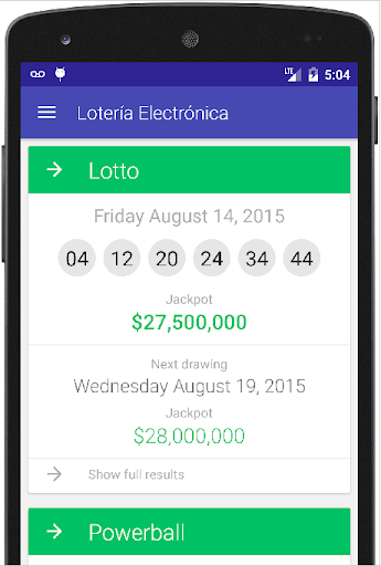 Puerto Rico Lottery Results