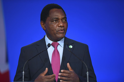 Zambia’s President Hakainde Hichilema asked UN Secretary-General Antonio Guterres to help push for the conclusion of talks over debt restructuring.