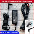 Sạc Laptop Hp 19.5V 2.31A (45W) Chân Kim Nhỏ 4.5Mm X 3.0Mm - Tặng Kèm Dây Nguồn