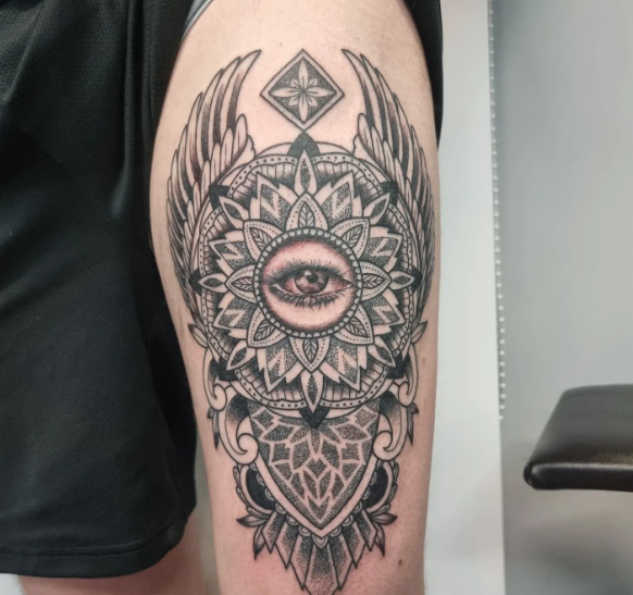 Mandala Wings Eye 