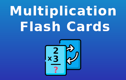 Multiplication Flash Cards small promo image