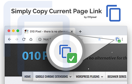 Simply Copy Current Page Link small promo image