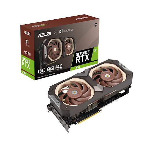 VGA ASUS GeForce RTX 3070 Noctua OC Edition 8GB GDDR6