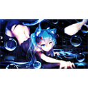 Miku And Friends 15 - 1366x768