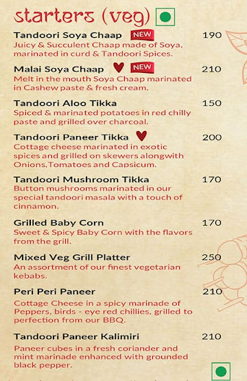 Khan Saheb Grills and Rolls menu 