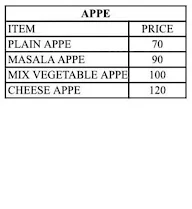 Idli Express menu 2