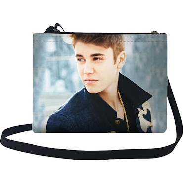 Túi Đeo Chéo Nữ In Hình Justin Bieber - TUUP017