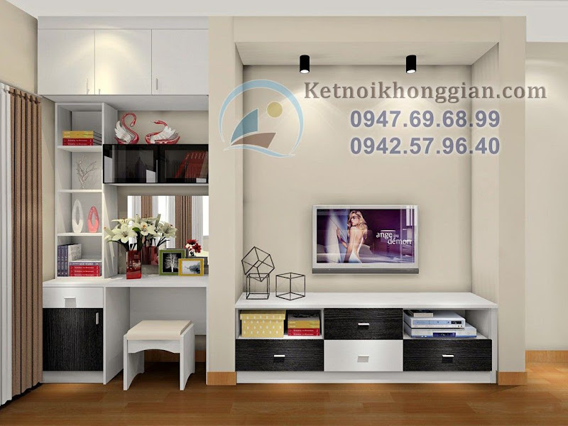 thiết kế phòng ngủ 20m2