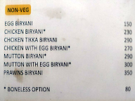 Biryani Master menu 1