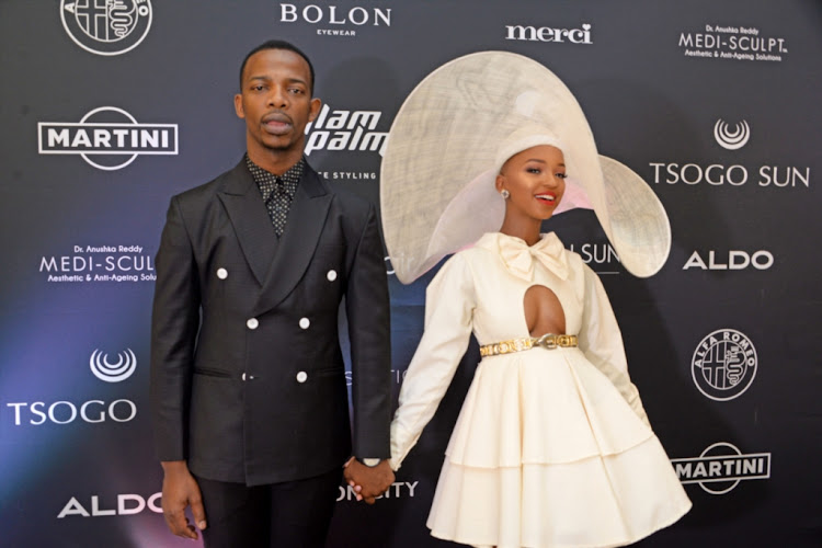 Zakes Bantwini and Nandi Madida are over the moon that their son's farm has produced amadumbe.