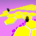 Try do not fall : Hex-a-gone icon