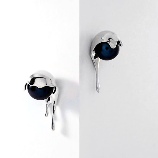 Title 4, Creative Style Metal Pearl Gentle and Stylish S...