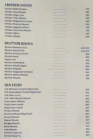 Hotel Padma menu 5