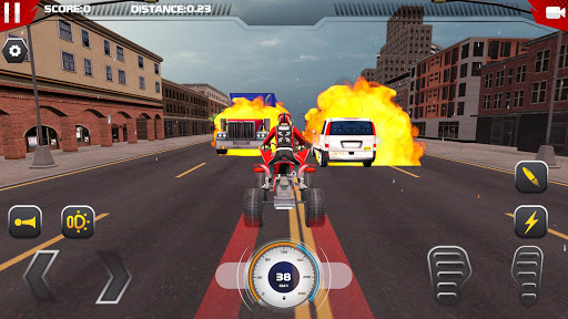 ATV Quad Bike Racing : Bike Shooting Game Free