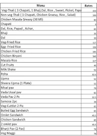 Samrudhi Food Services menu 1