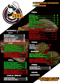 Neel Snack Corner menu 1