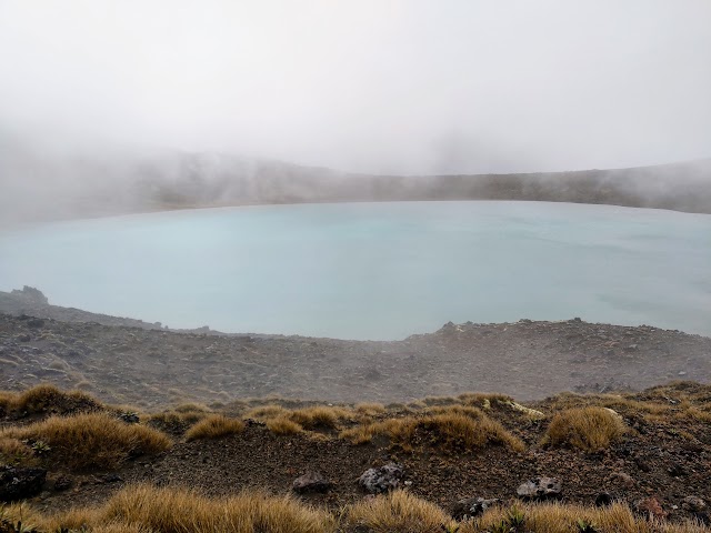 Tongariro Alpine Crossing Blue Lake