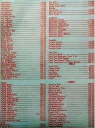 Hotel Vaishali menu 2