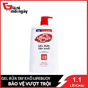 Gel Rửa Tay Khô Lifebuoy Bảo Vệ Vượt Trội 1.1L