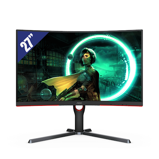 Màn hình LCD AOC 27" C27G3 (1920 x 1080/VA/165Hz/1 ms/Adaptive Sync)