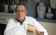 Walter Ulz , the chef and owner of the Linger Longer restaurant in Sandton, Johannesburg Picture: ROBERT TSHABALALA
