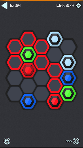 Hexa Star Link - Puzzle Game screenshots 1