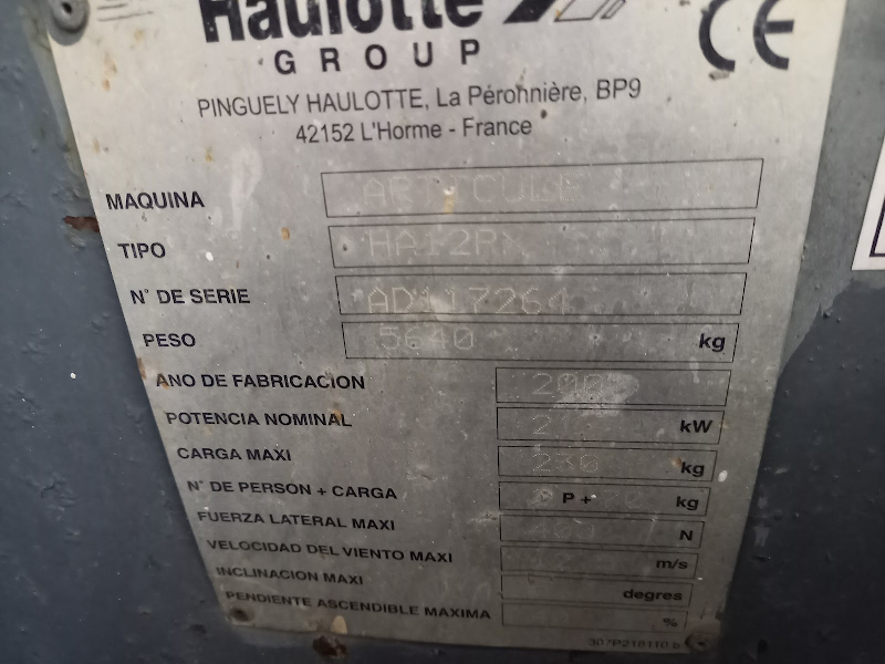 Picture of a HAULOTTE HA12 PX