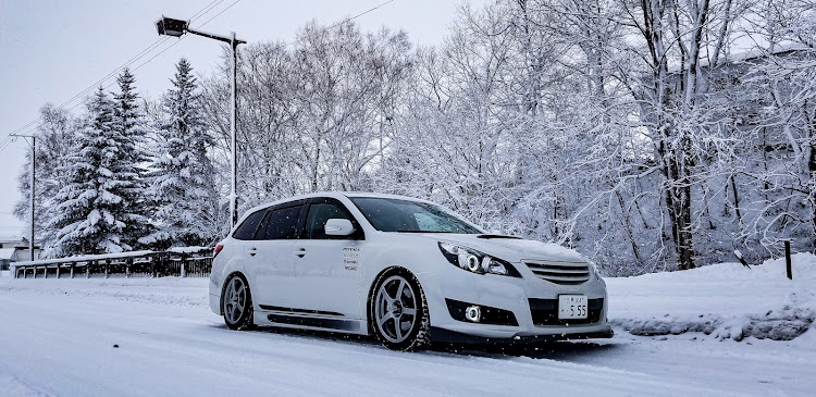 レガシィツーリングワゴンの除雪・大雪注意報・網走郡美幌・LEXUSUBARIST・雪景色に関するカスタム事例の投稿画像1枚目