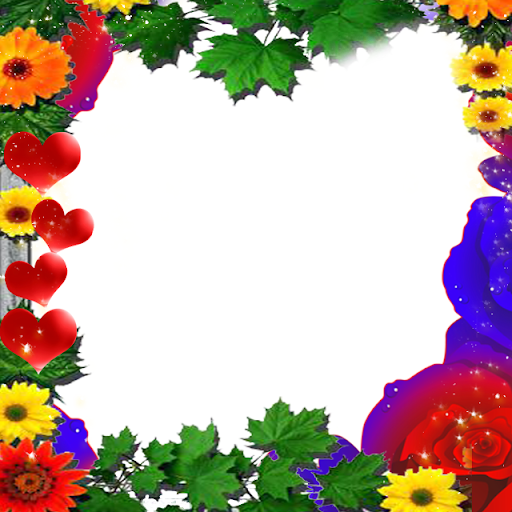 Flower Insta DP , Flower Frames Profile Pic