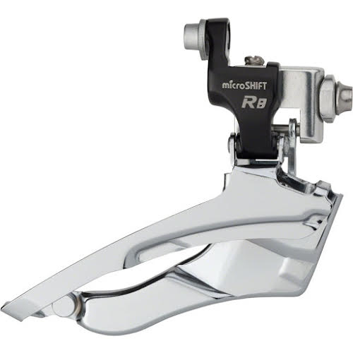 MicroShift R8 Front Derailleur 7/8-Speed Triple, 50/39/30T, Braze-On, Shimano Compatible