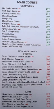 Panda Wokk menu 2