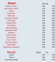 Cake Point 24X7 menu 1