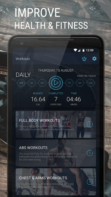 Home Workout Fitness Bodybuilding Android Apps Appagg