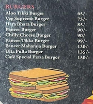 The Cheese Box menu 2