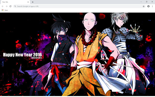 One Punch Man New Tab & Wallpapers Collection
