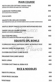 Squisito - Elegance In Every Flavor menu 4