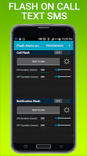   Flash Alerts on Call & Text 2- screenshot thumbnail   