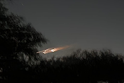 'Space junk' fell to Earth over Johannesburg late on Sunday night.