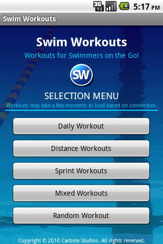 Swim Workouts apk