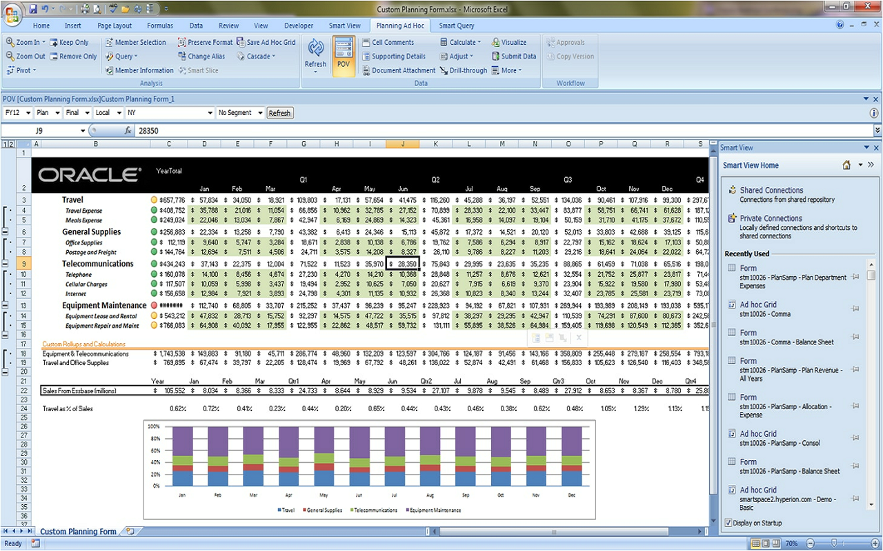 Oracle Smart View for Office Preview image 0