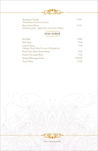 Sanadige - Goldfinch Hotel menu 6