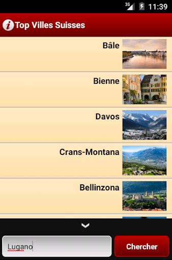 Top Villes Suisses