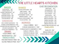 The Little Hearts Kitchen menu 1